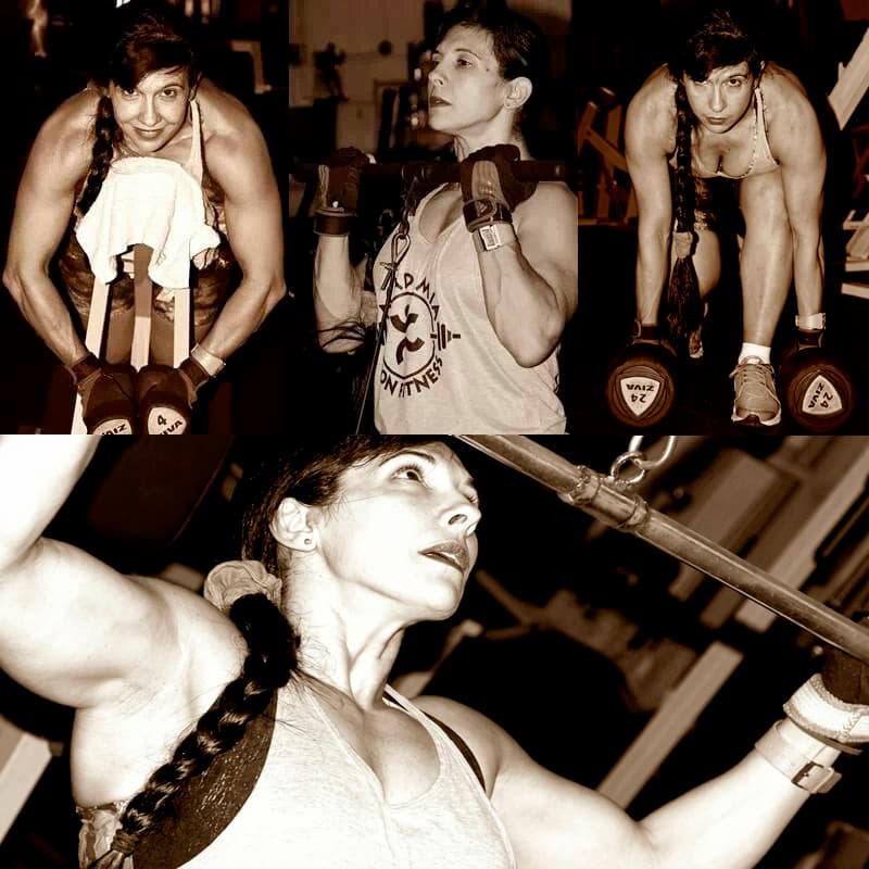 Gabriela Amadori, entrenadora personal para mujeres en Buenos Aires, en sesión de entrenamiento